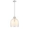 Z-Lite Pearson 1 Light Pendant, Polished Nickel & White Opal 818-12PN - alternate 4
